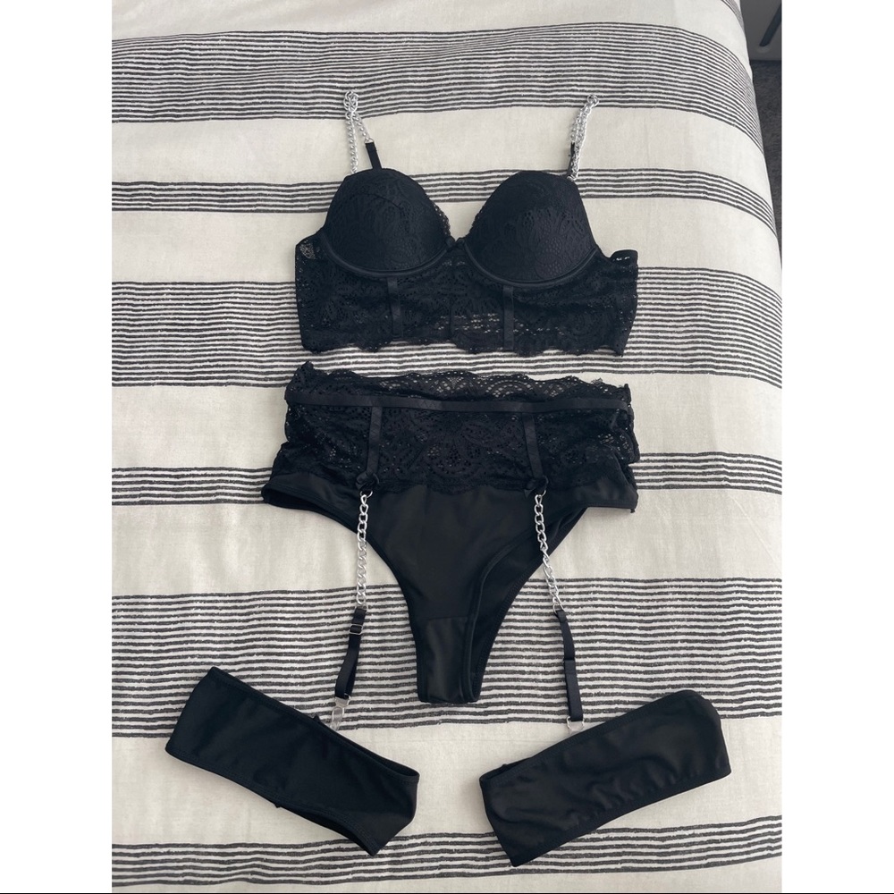 SheIn Black Lingerie